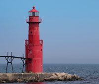 Sturgeon Bay lighthouse